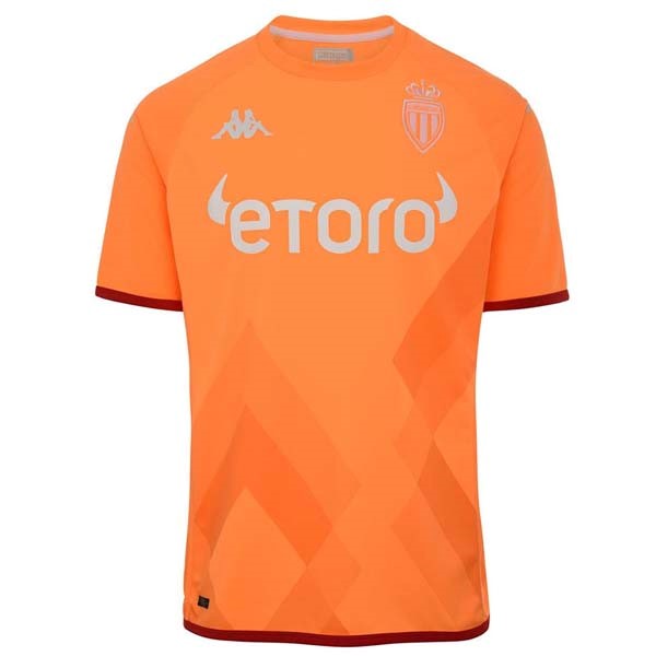 Tailandia Camiseta AS Monaco Portero 2022-2023 Naranja